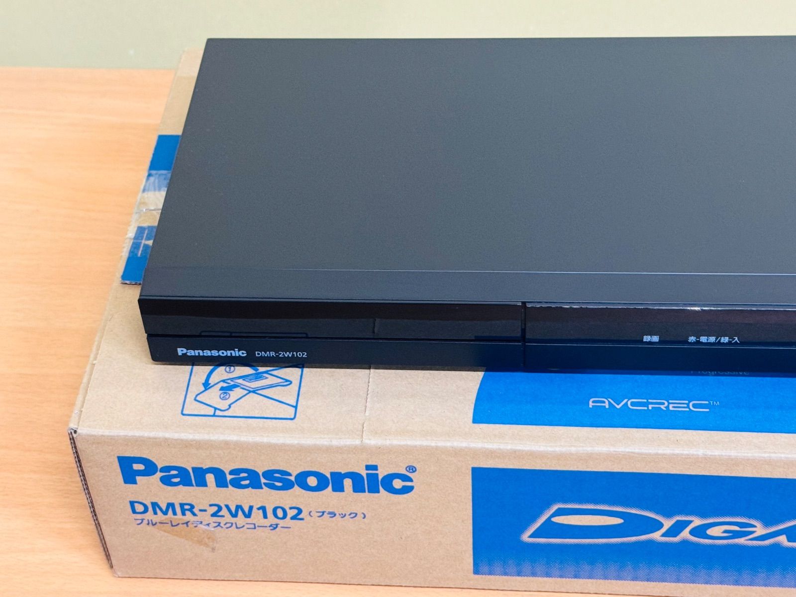 Panasonic DMR-2W102 ブルーレイ 1TB ブラック新品未開封 Amazon.co.jp: パナソニック 1TB 2チューナー ブルーレイレコーダー