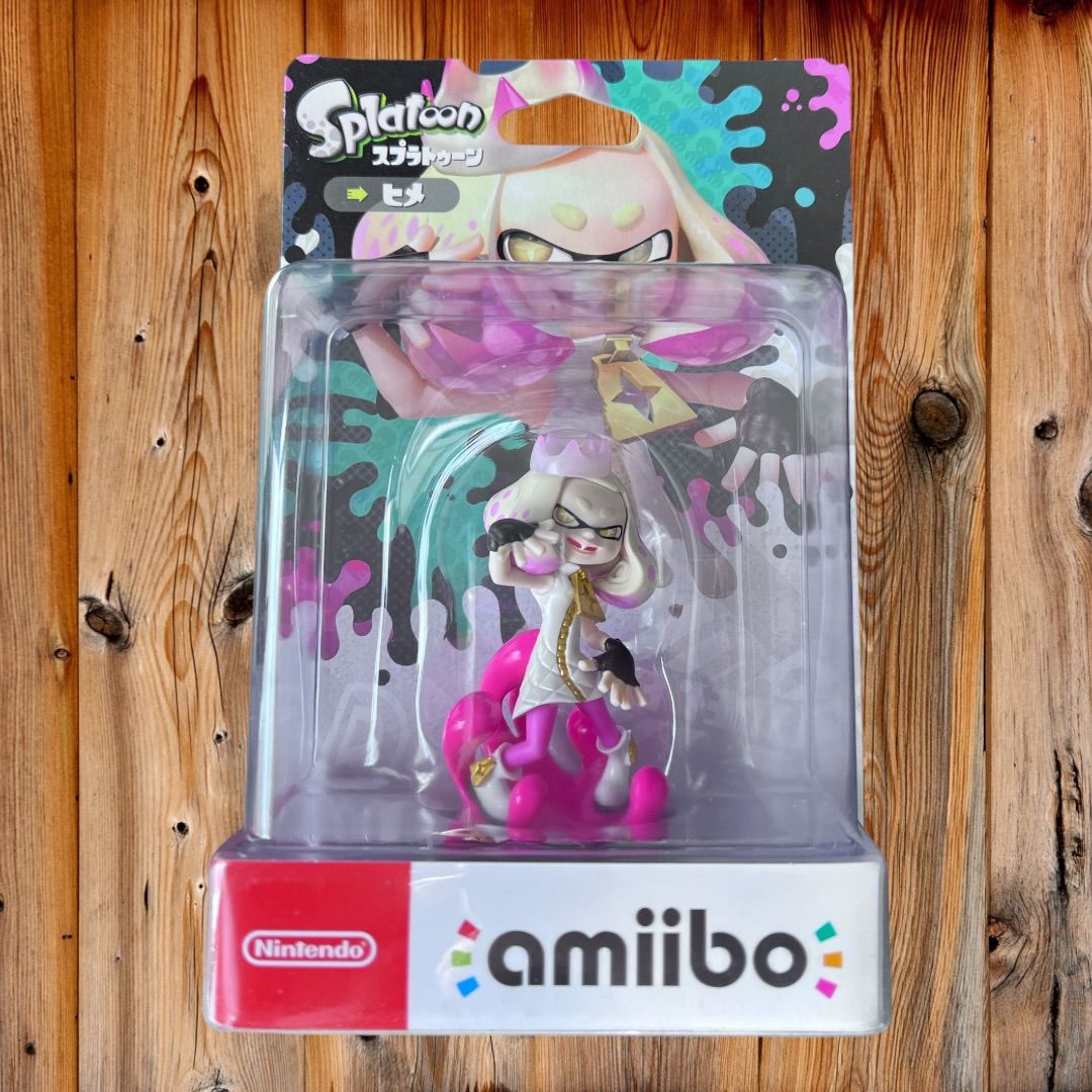 amiibo ヒメ (スプラトゥーンシリーズ) メルカリ