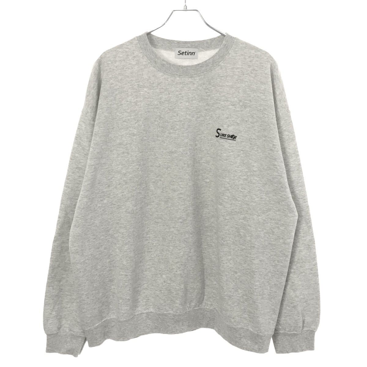 Setinn セットイン SURESHOT CREW SWEATSHIRT スウェットトレーナー 