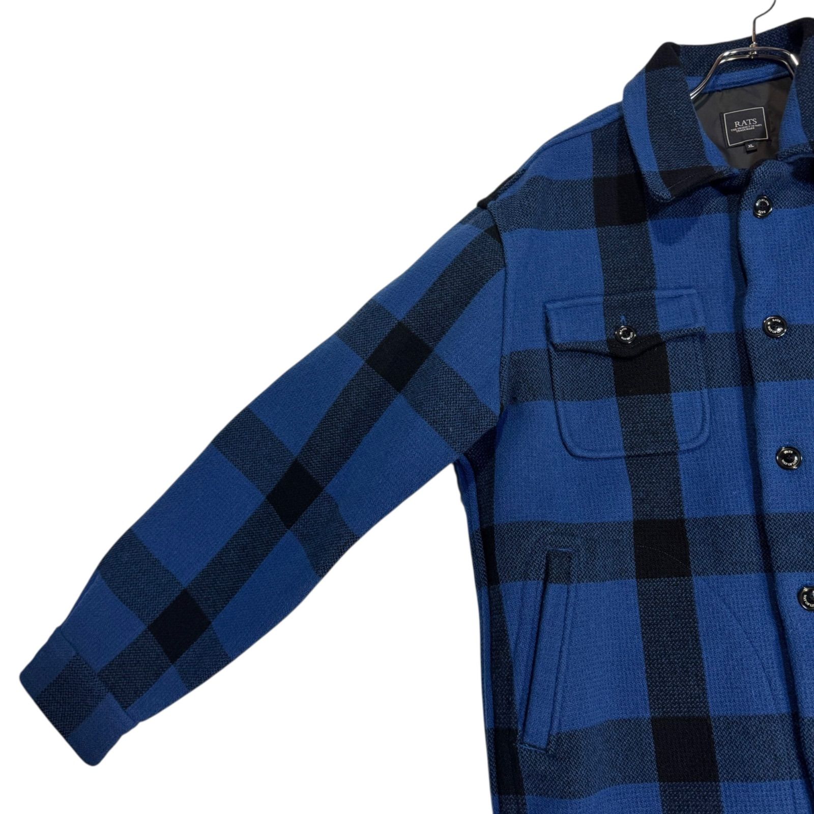 C354 RATS BUFFALO CHECK SHIRT JACKET バッファローチェック CPO 
