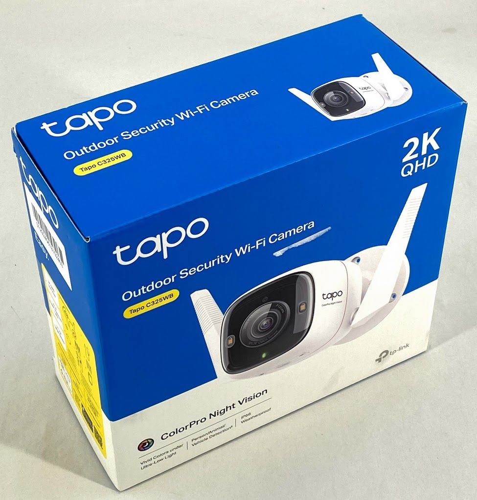 TP-Link Tapo 屋外 防犯 WiFi ネットワークカメラ Tapo C325WB