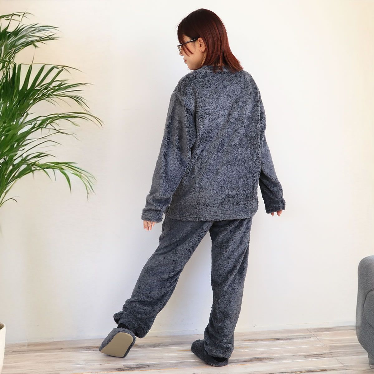 チャムスホームフリースチラックスウェアセット