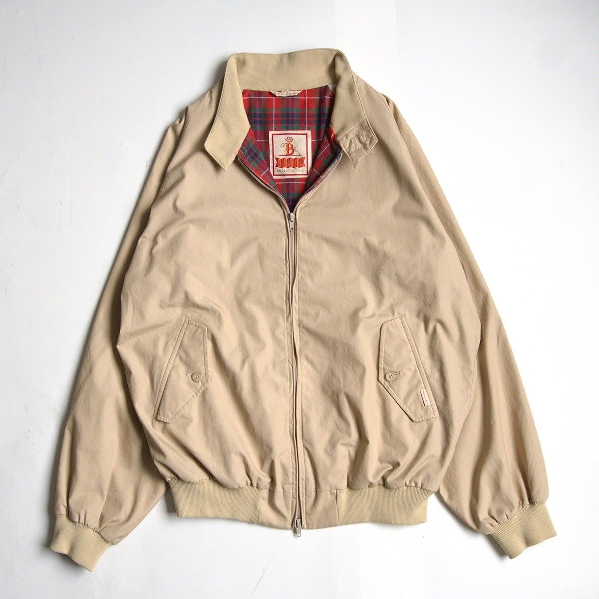 美品】 BARACUTA 【G9 スウィングトップ ハリントンジャケット】42 