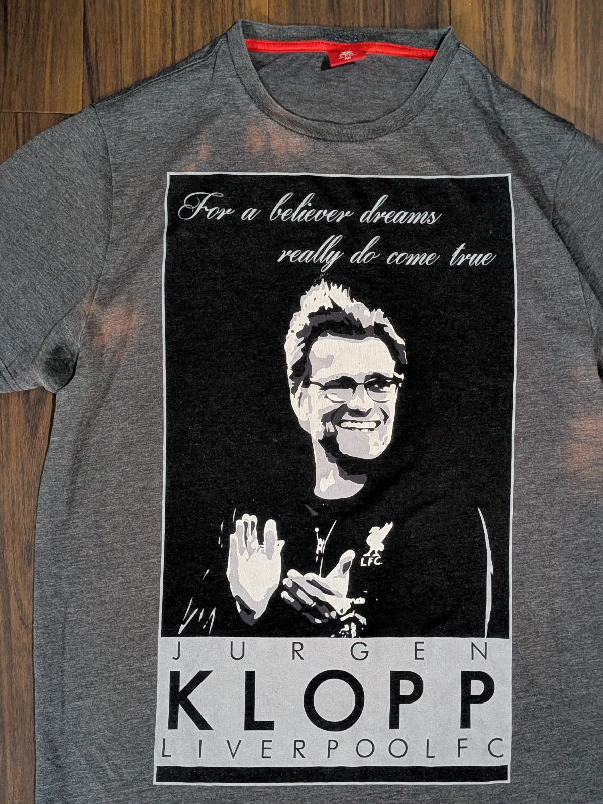 リバプール ユルゲンクロップTシャツ イングランド プレミアリーグ リバプールFC ユルゲン・クロップ T