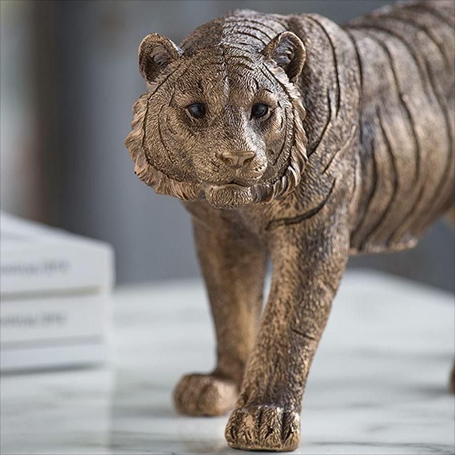 トラのオブジェ 置物 アンティーク オーナメント 販売済み オブジェ