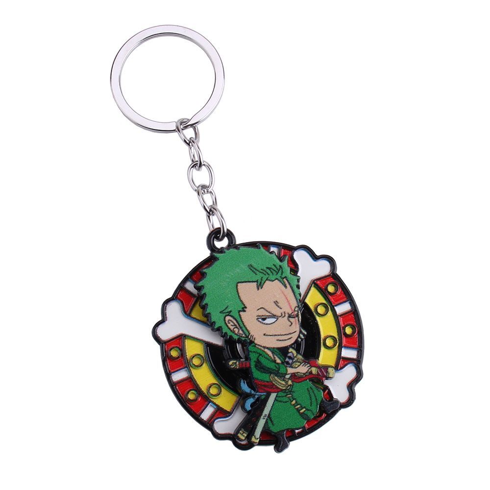 ONE PIECE】 ワンピース キーホルダー メタル 6個セット ルフィ