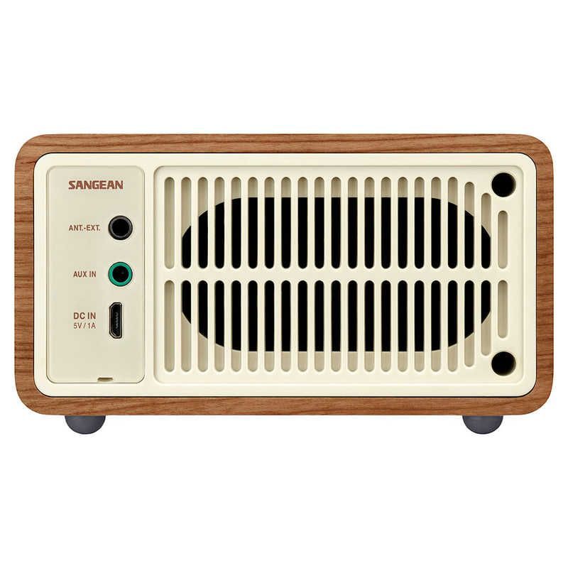 未使用品！SANGEAN WR-301 Bluetoothスピーカー チェリー色 Sangean WR-301 FMラジオ・Bluetoothスピーカー | kopek｜