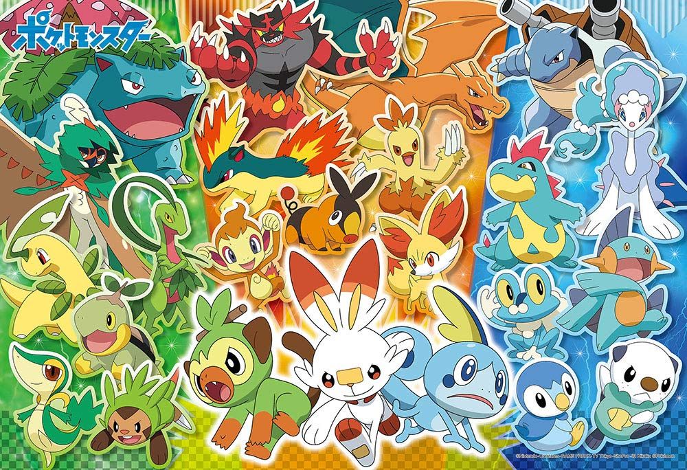 【日本製】 ビバリー 100ピースジグソーパズル ポケットモンスター はじめに選ぶのは何タイプ?(26×38cm) 100-018 