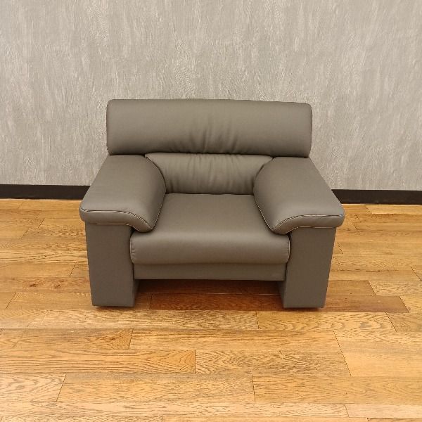 OKAMURA オカムラ 応接ソファ 1人掛け S‐78A 8378AA-P461 グレー 応接椅子 待合椅子 ロビーチェア ミーティングチェア