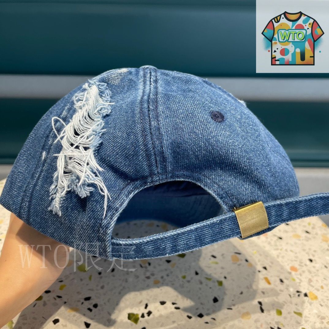 Louis Vuitton デニム柄 ベースボールキャップ 今日特価】LV 新作 デニム 刺繍 ベースボールキャップ - メルカリ