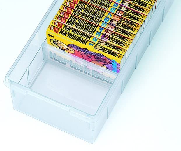 品質保証で、高速配送！ 新着商品 サンコープラスチック ブックケース 幅45.5×奥21.5×高13.8cm ホワイト 18個入り