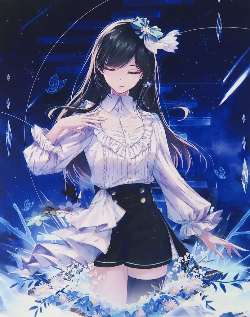 【中古】キャンバスボード・キャンバスアート 花鋏キョウ キャンバスアート 「バーチャルYouTuber Re：Act 花鋏キョウ HANABASAMI KYO 2nd oneman Live」