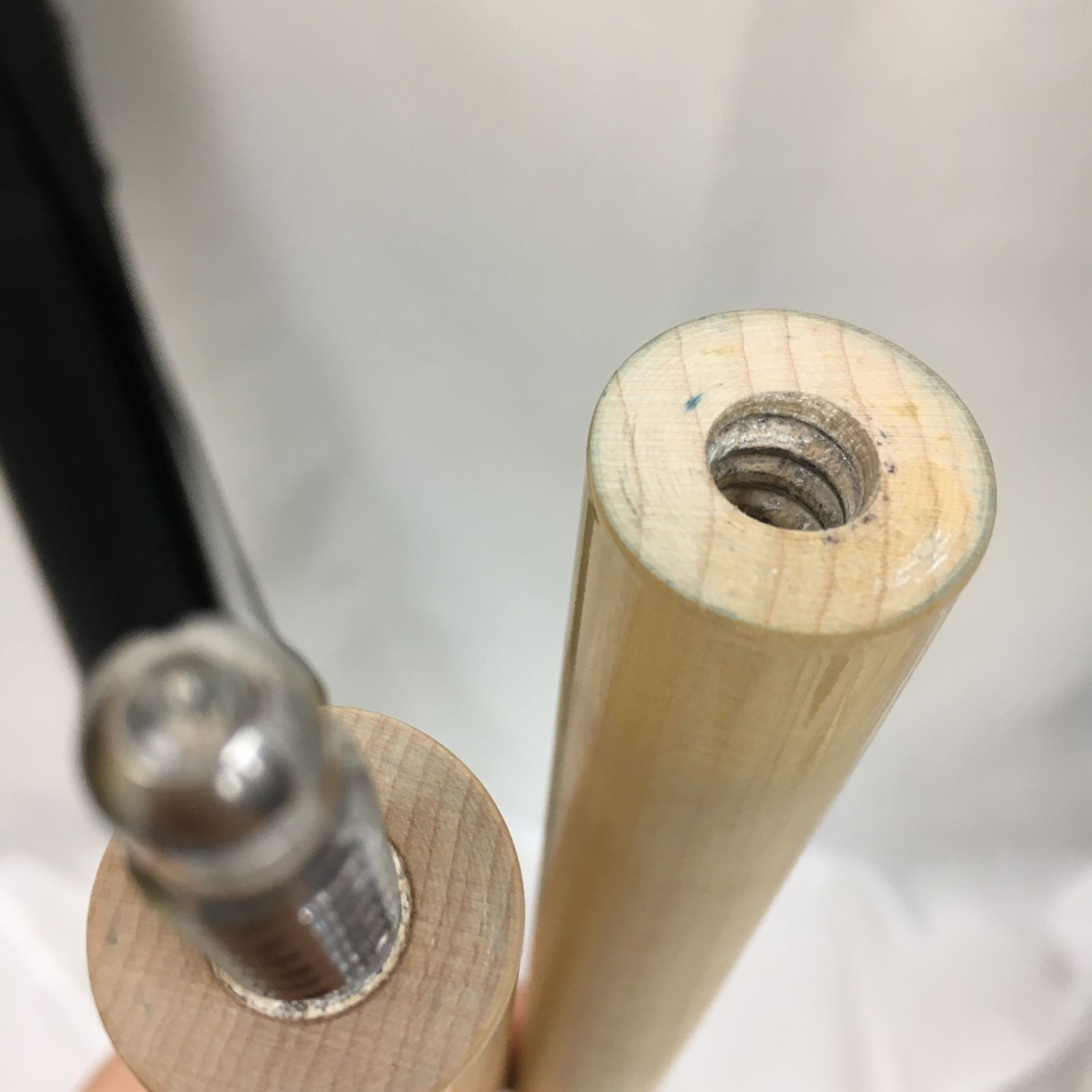 三沢店68-8-0921】ビリヤード キュー ケースセット Schmelke