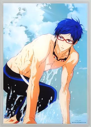 中古】アクリルスタンド・アクリルパネル 竜ヶ崎怜 Clear Blue Series