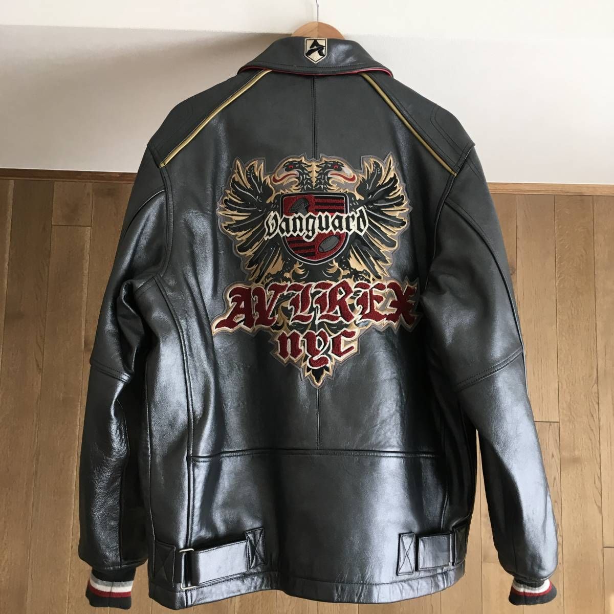 美品 AVIREX アヴィレックス レザー ジャケットM - メルカリ