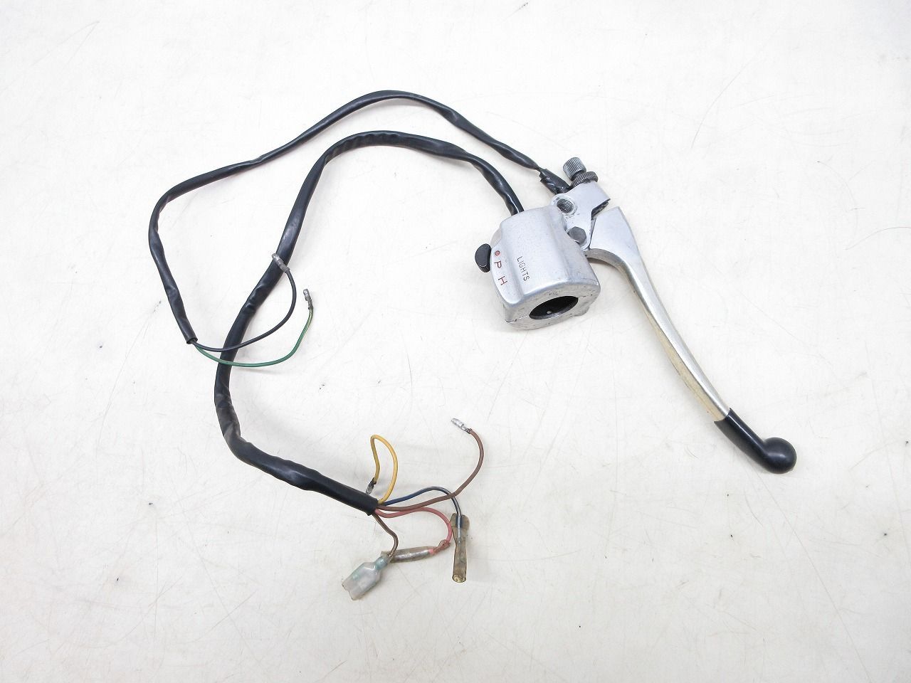 XL50S 右ハンドルスイッチ ブレーキレバー付 バイク部品 0709H34M-12