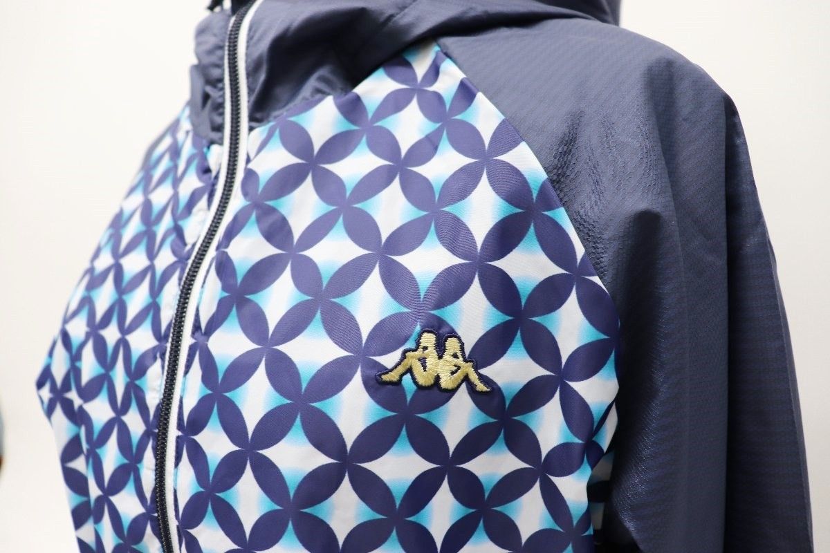 kappa カッパ レディース ウインドブレーカー Oサイズ ネイビー KR362WT85 スポーツ トップス R2506-034 kappa カッパ レディース ウインドブレーカー Oサイズ ネイビー