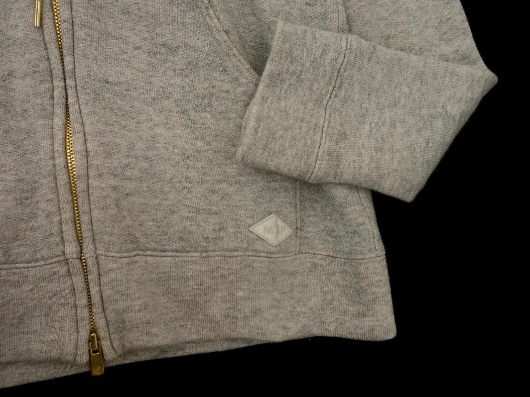 【美品】 マッキントッシュ フィロソフィー ジップパーカー 38 グレー ♪ MACKINTOSH PHILOSOPHY(マッキントッシュフィロソフィー
