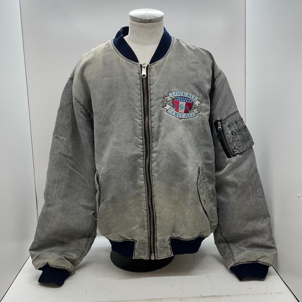 06w6323 90年代 古着 ハードロック HARD ROCK CAFE ジャケット メンズ 2X-LARGE  スタジャン  【中古品】