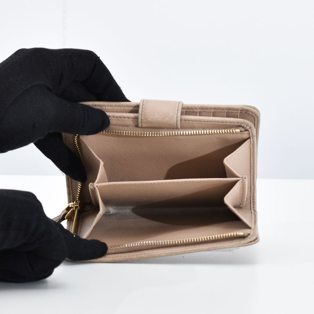 中古USED PRADA レディース 財布 2つ折り 1ML225 プラダ 1528740 2025年最新】Yahoo!オークション -プラダ**二つ折り財布の中古品
