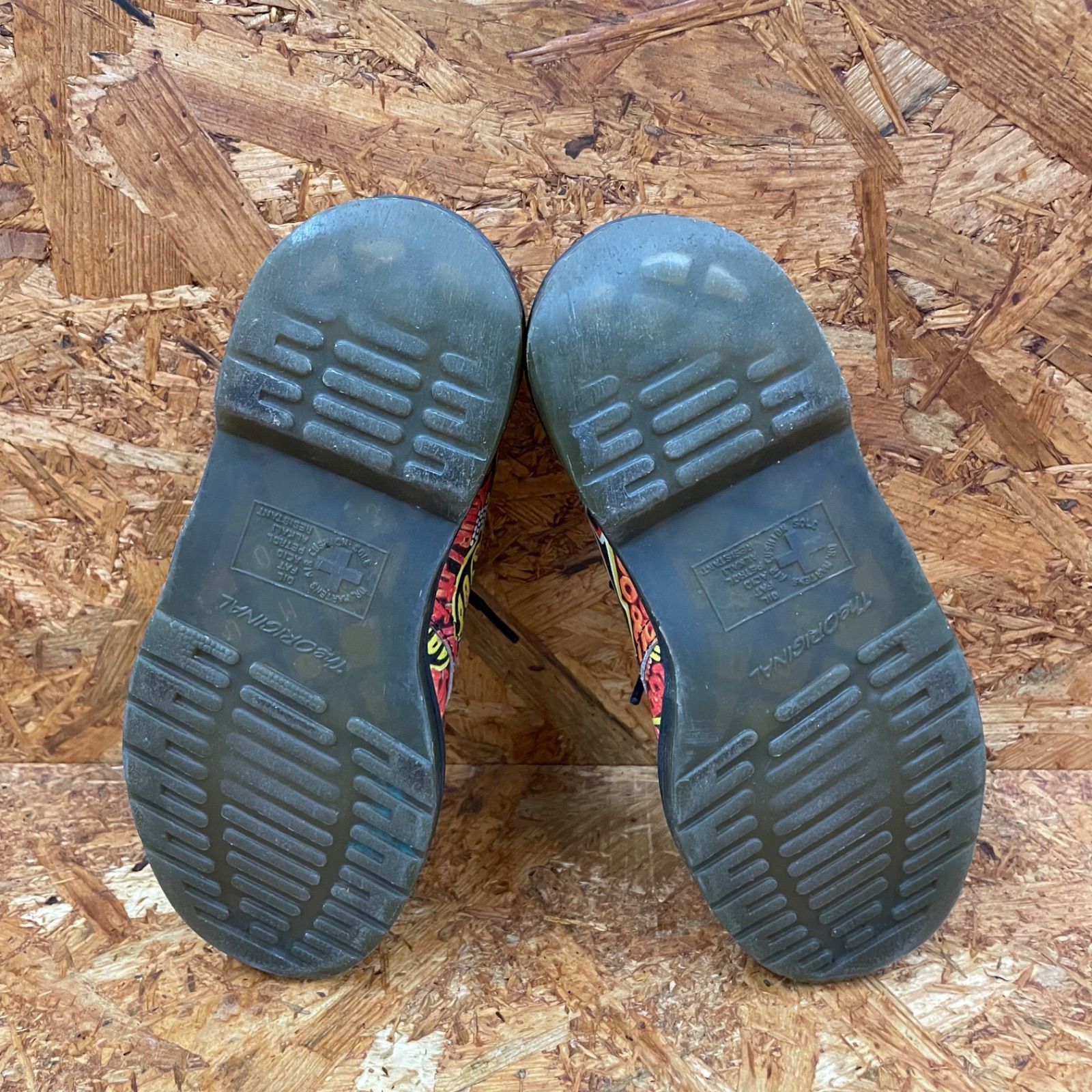Dr.Martens × MARK WIGAN 3ホール UK4 23.0~23.5cm 総柄 ドクター 