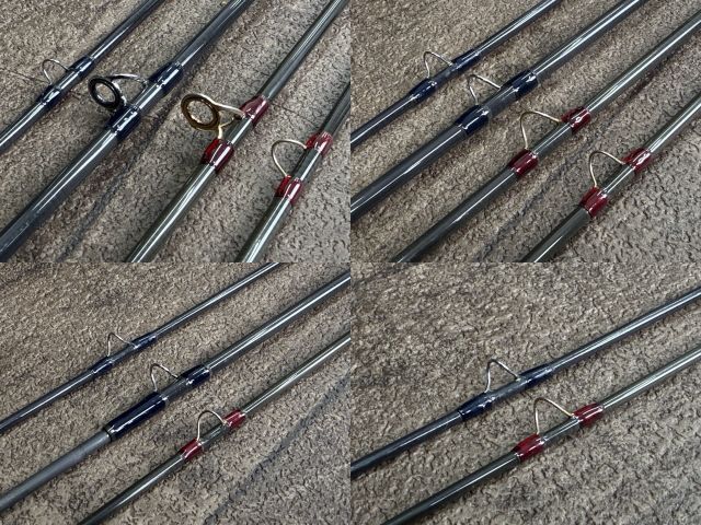  釣竿 2本セット Fates フェイテス Prototype 8 3 Super 0 4 釣り竿 ロッド ケース付き テンリュウ 514506 プライヤー 渓流竿 ロッド