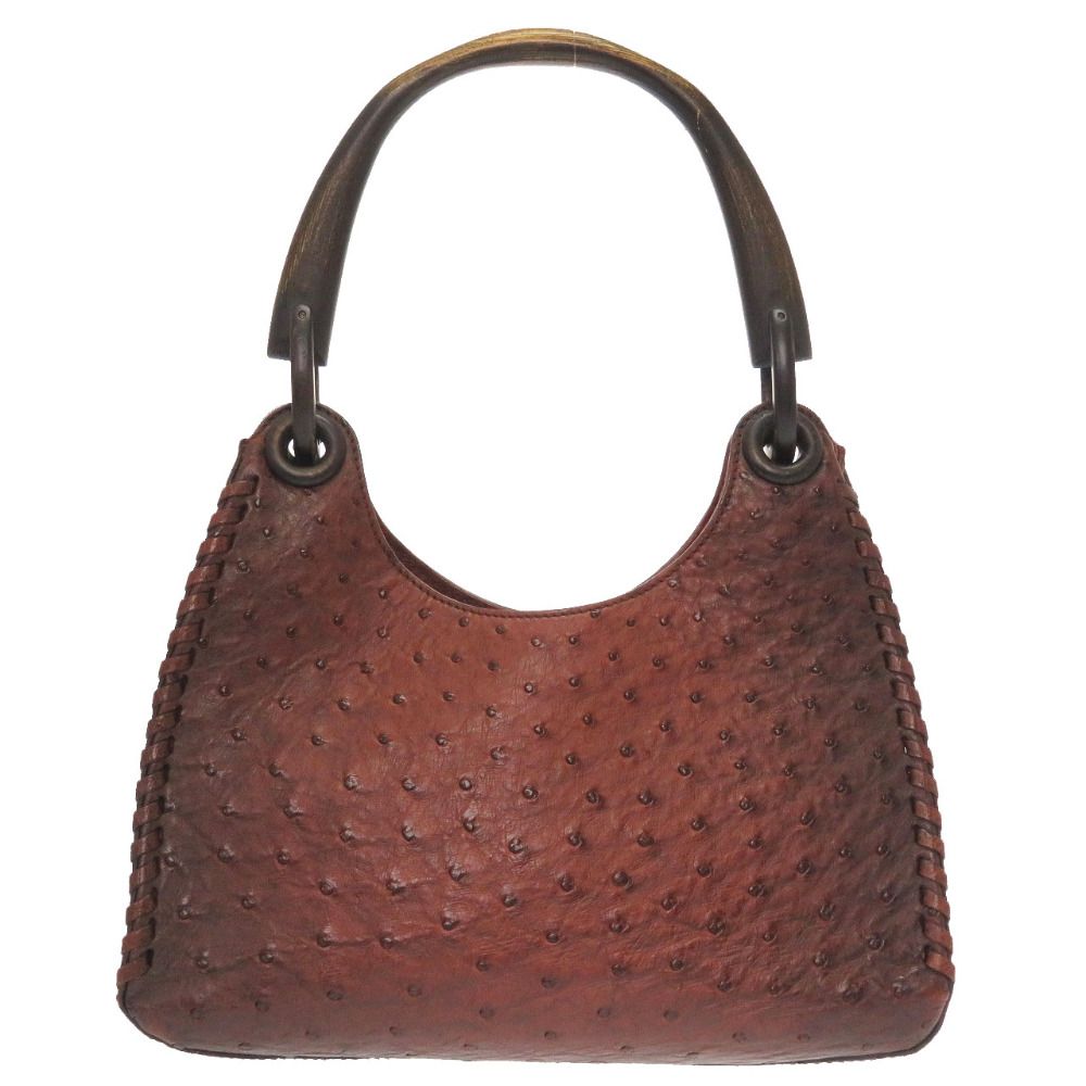 グッチ 106237 ハンドバッグ Ostrich ボル - メルカリ