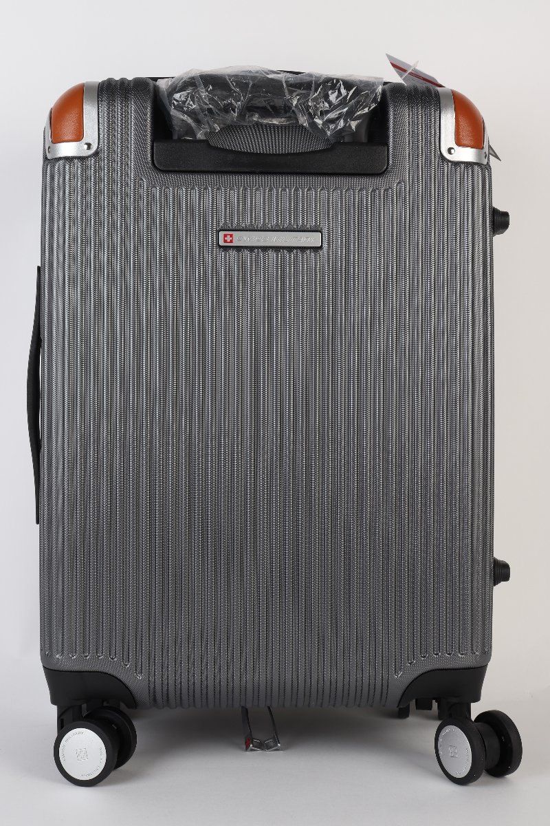 値下展示品 スイスミリタリー 20インチ スーツケース シルバー 機内持ち込み シグナス 55cm メタリックシルバー | スーツケース | SWISS