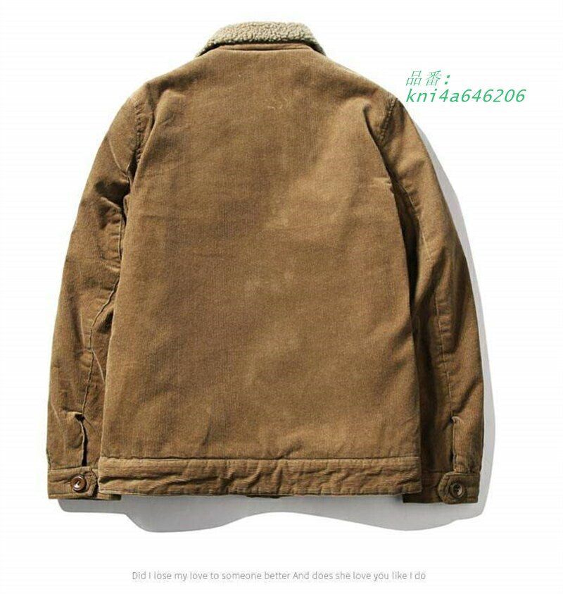 豊潤な コート メンズ アウター ジャケット シャツジャケット カジュアル グレー グリーン カーキ ライトコーヒー コーチジャケット コーデュロイ 無地 大 kni4a646206