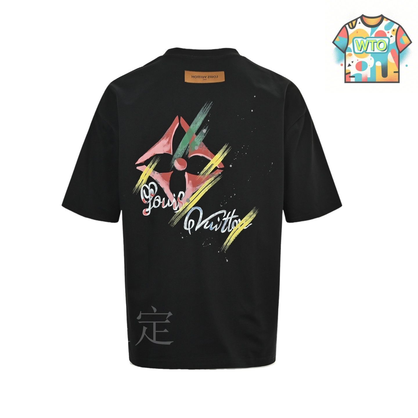 【25SS/お洒落なロゴ★】Louis Vuitton Tシャツ 今日特価】LOUIS VUITTON 25SS Logo 刺繍 ユニセックス T シャツ