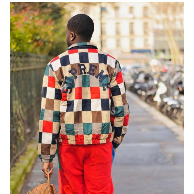 SUPREME シュプリーム 19SS Patchwork Harrington Jacket パッチ