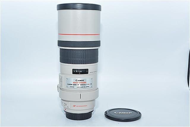 350 Canon 単焦点望遠レンズ EF300mm F4L IS USM フルサイズ対応
