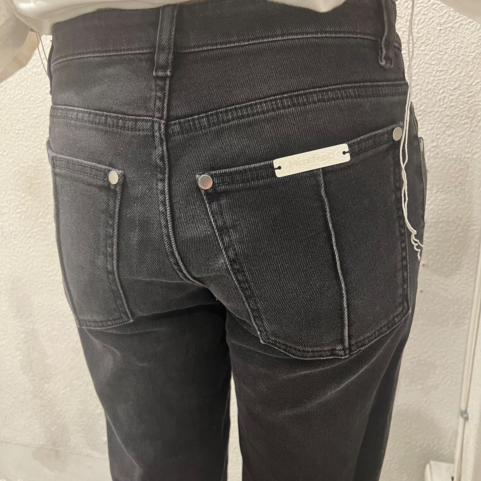 PETER DO ピータードゥ PD-FW22-162-DE サイドストライプ ストレート 