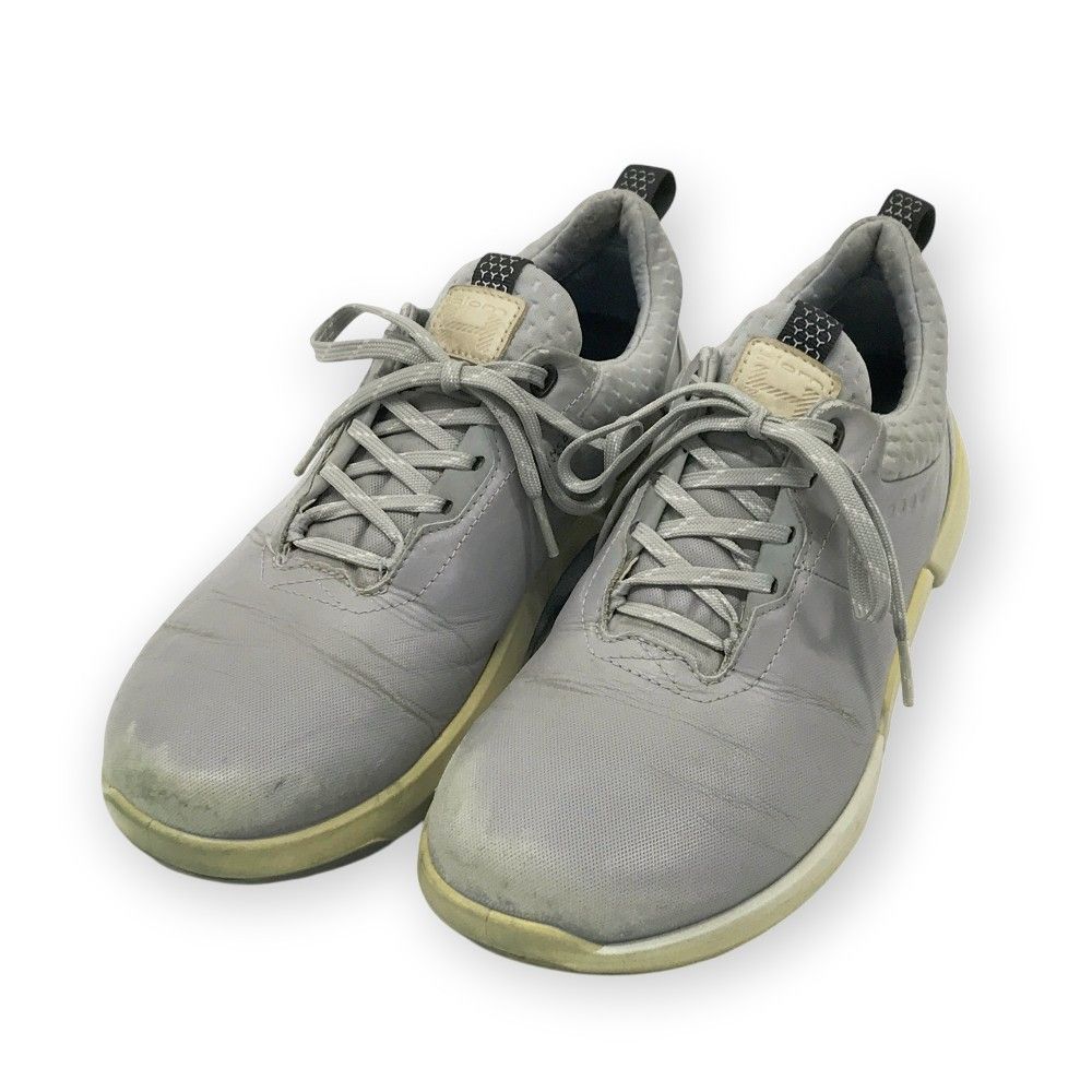 ecco エコー 108204 BIOM HYBRID4 スパイクレスゴルフシューズ  グレー系 EU 39 [240101496221] ゴルフウェア メンズ ストスト ecco エコー 108204 BIOM HYBRID4 スパイクレスゴルフシューズ
