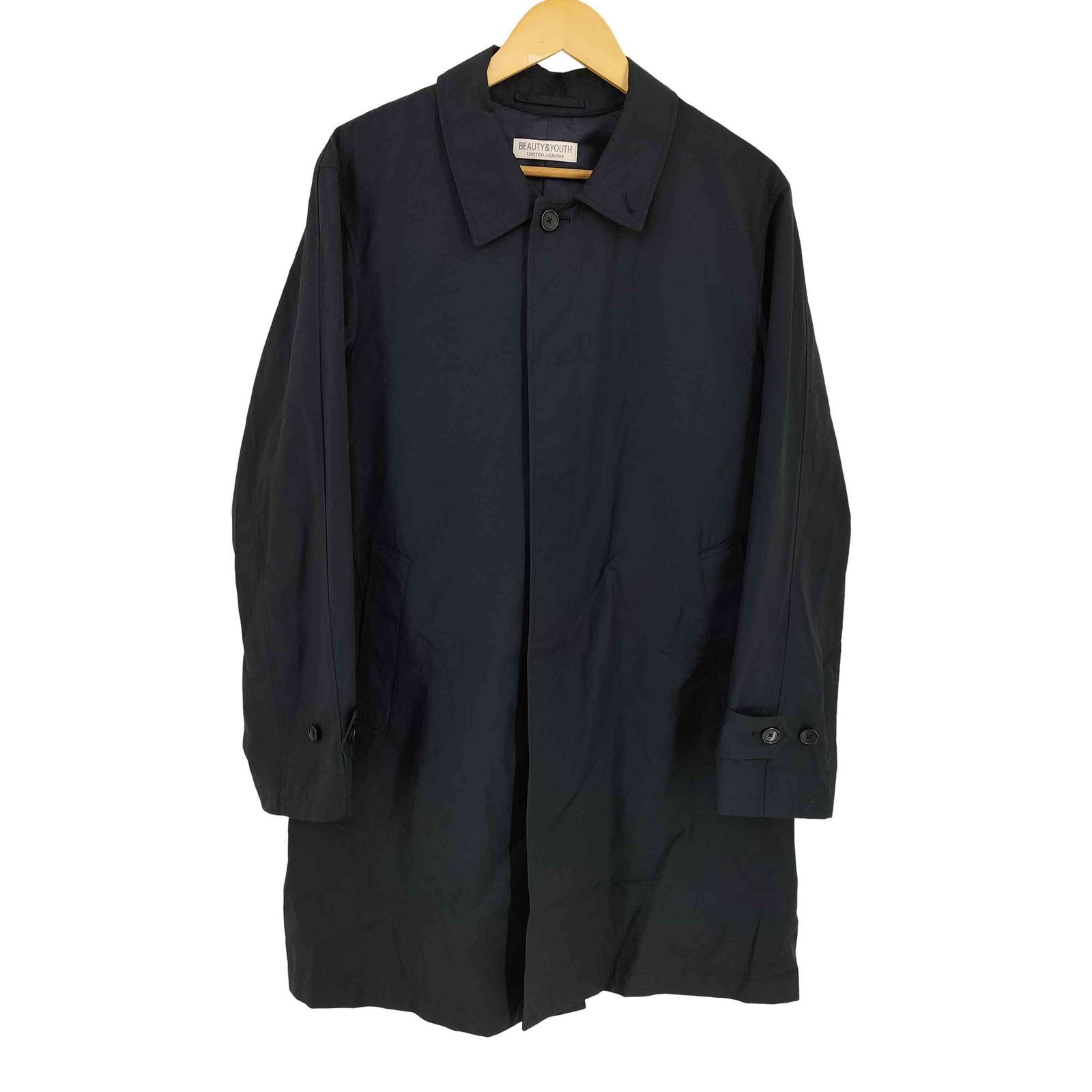 ビューティーアンドユースユナイテッドアローズ BEAUTY ＆ YOUTH UNITED ARROWS コットンナイロン ステンカラーコート メンズ JPN：L 