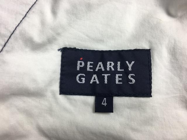 PEARLY GATES レディースパンツ サイズ0 グレー 新品タグ付き