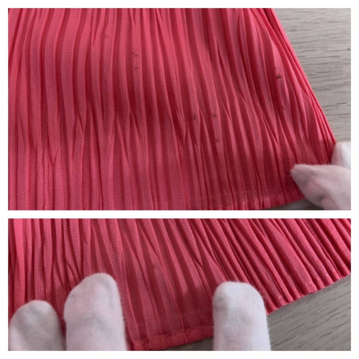 新品　プリーツプリーズ pleats please ワンピース　マンスリー　半袖 PLEATS PLEASE プリーツプリーズ 半袖 プリーツワンピース [PP71