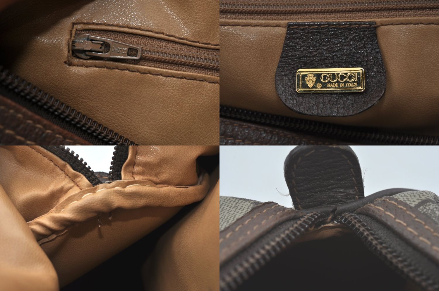 ボストンハンドバッグ GGピーブイシー