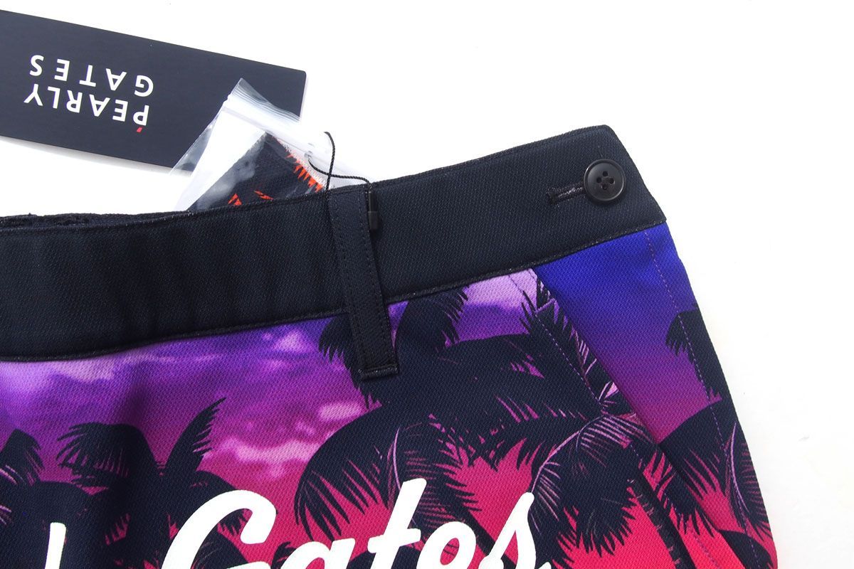 gates｜サンセットゴルフプリント スカート｜055-1234612｜レディースゴルフウェア｜1