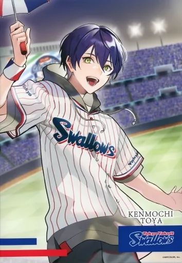 剣持刀也 にじさんじ 東京ヤクルトスワローズ 中古キャンバスボード 