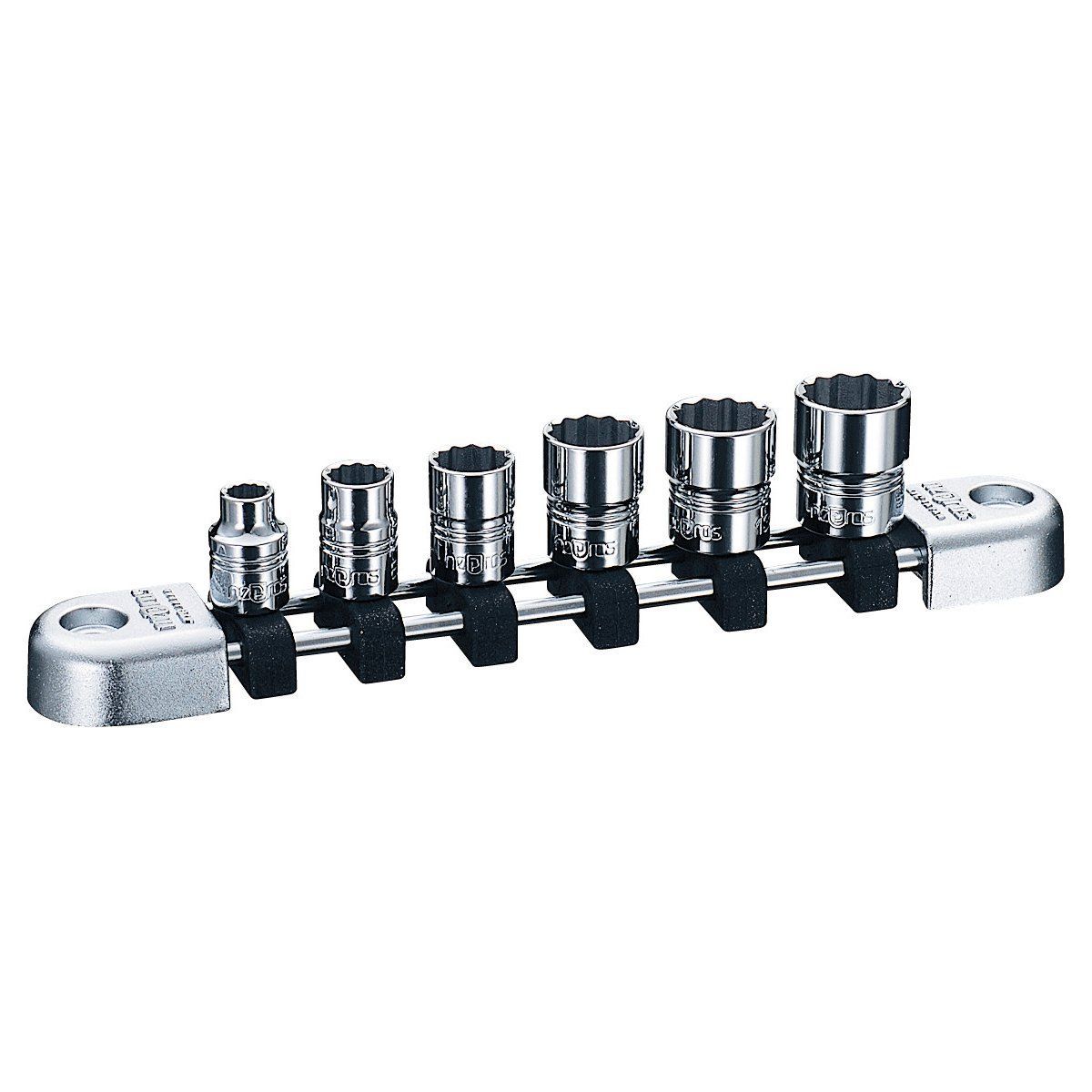 Style 差込角 6.3mm6個組 京都機械工具 KTC ネプロス ソケットセット NTB206WA 差込角 6.3mm 6個組 1セット