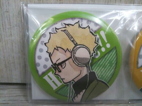未開封】ハイキュー 缶バッジ 月島蛍＆山口忠 コンビセット ジャンプ