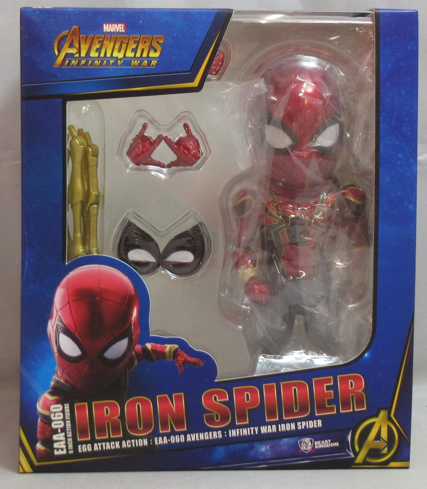 BEAST KINGDOM EGG ATTACK ACTION IRON SPIDER-格安アウトレット価格