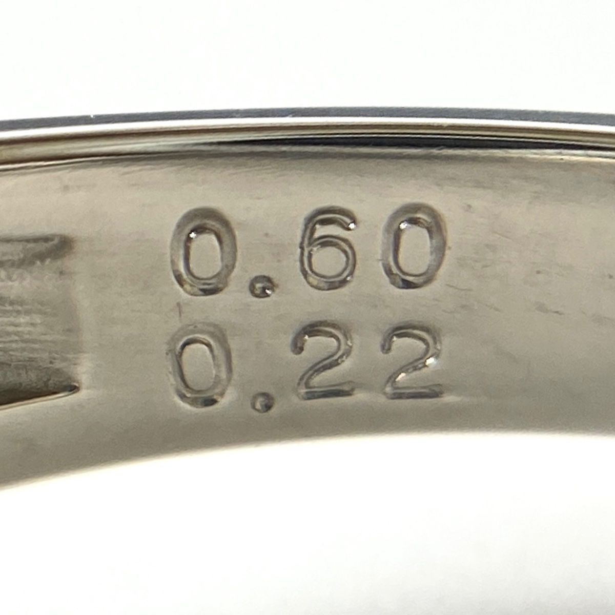 在庫一掃】 クリソベリルキャッツアイ デザインリング プラチナ 指輪  