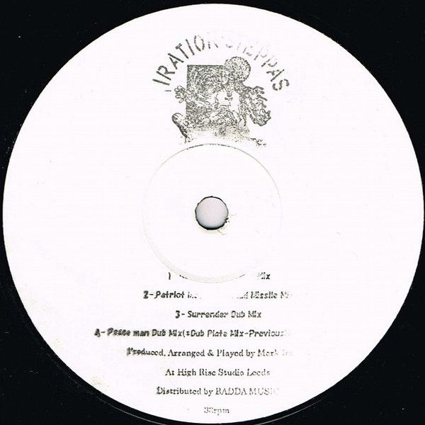 英12” Junior Ross + Palmer Brothers / Tapper Zukie Man From Zion / Chapter A Day ST005 Stars /00250 Junior Ross + Palma Brothers / Tappa Zukie – Man From Zion