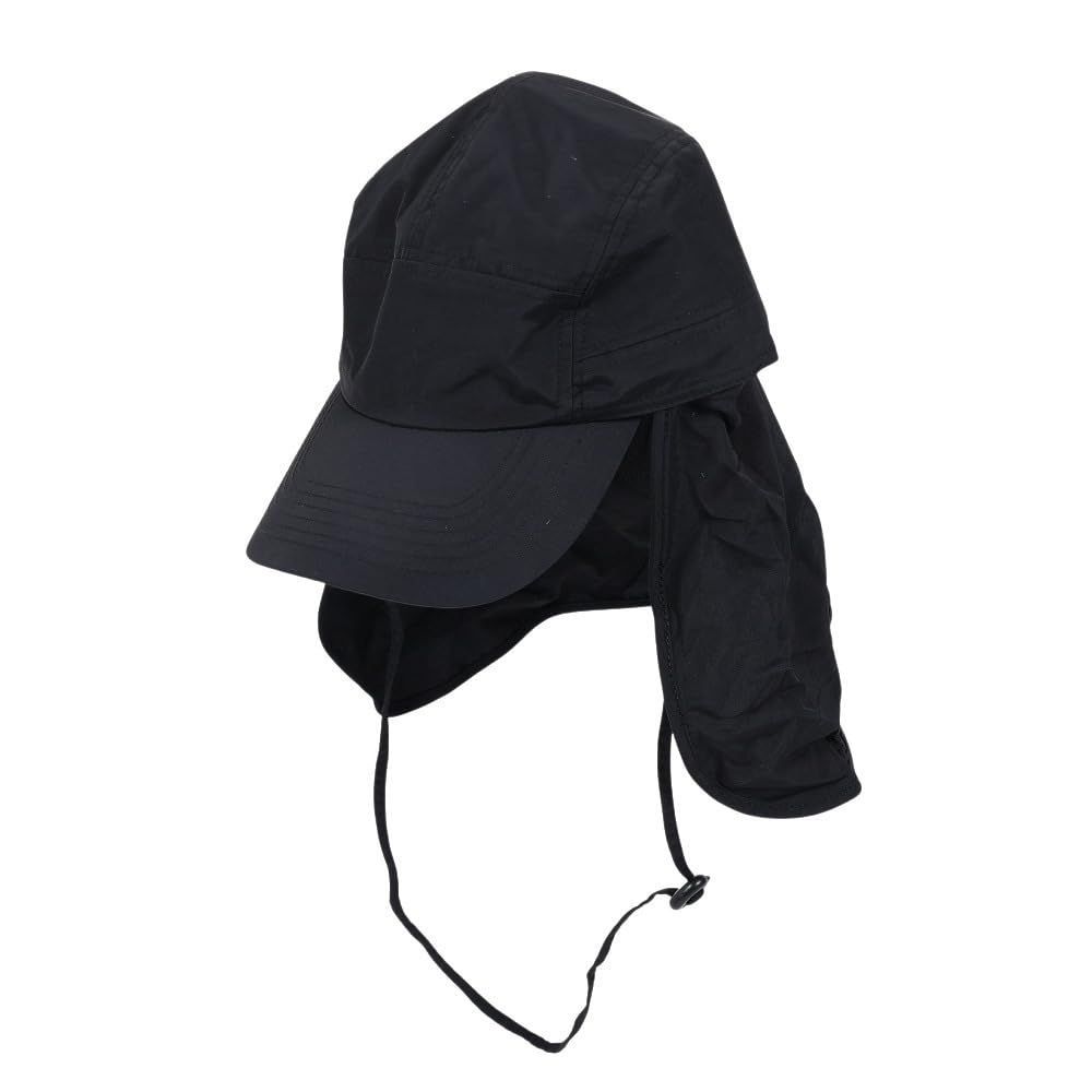 【人気】日よけ帽子 SUNSHADE [キウ] JET CAP ブラック