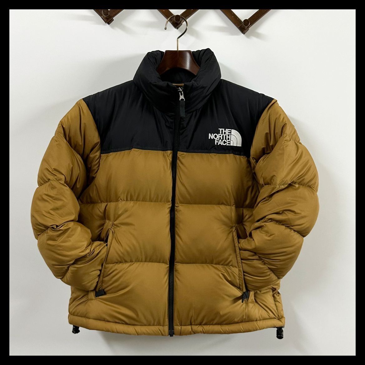 THE NORTH FACE ノースフェイス ヌプシ ブリティッシュカーキ 美品  