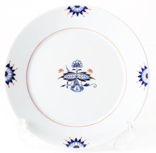 マイセン(Meissen) ノーブルブルー デザートプレート(ダブル