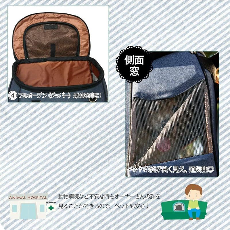 犬用品 【3WAY】スイートハート SH-216DM ペットカート キャリーリュック