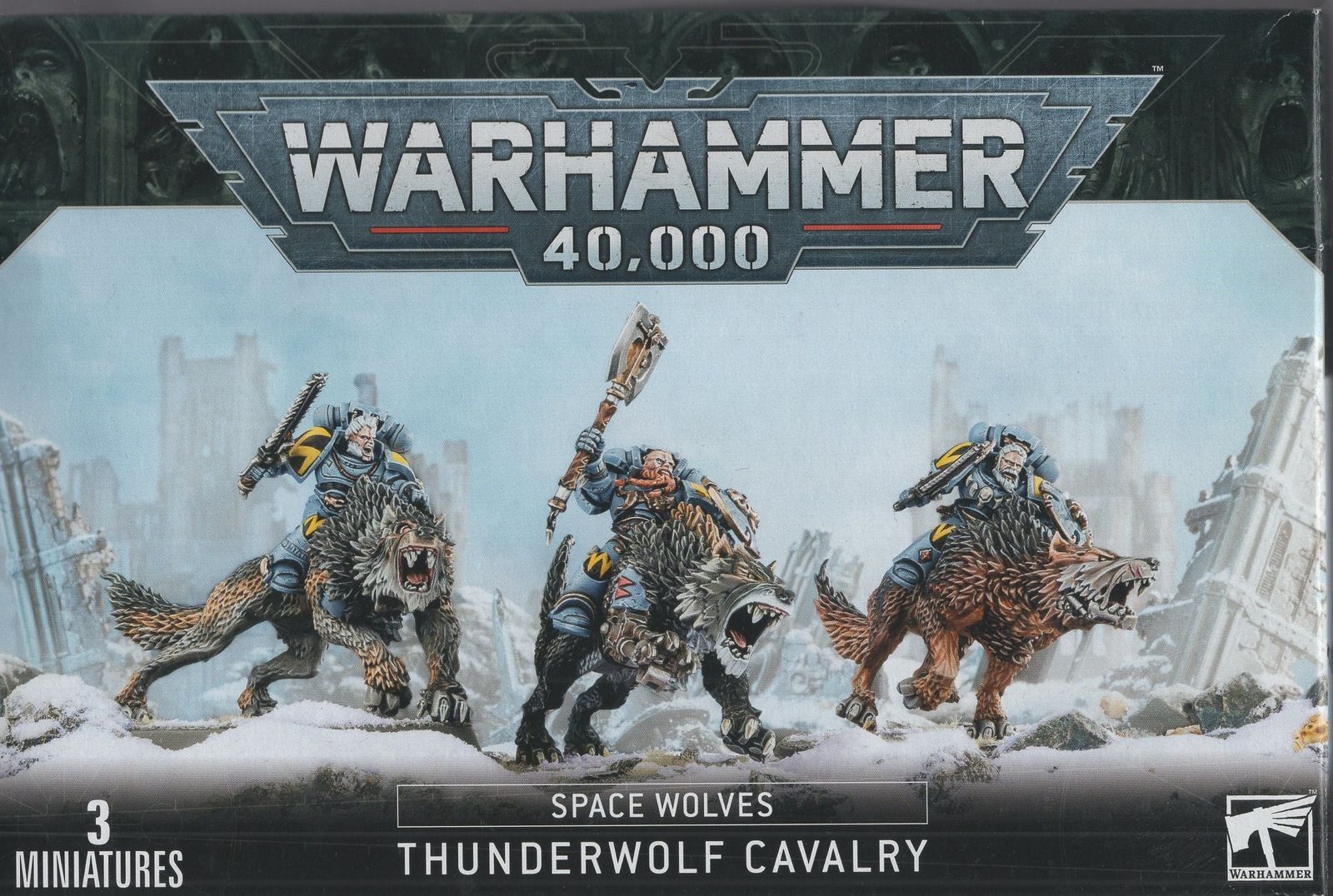 GAMES WORKSHOP WARHAMMER40000 SPACE WOLVES Thunderwolf Cavalry（2020） サンダーウルフ・キャバルリー
